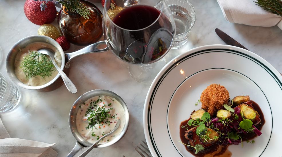 Julbord för företag