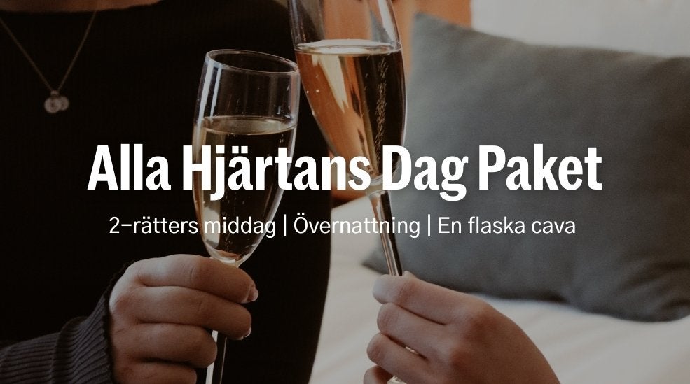 Alla Hjärtans Dag Paket, från 1095 SEK/person